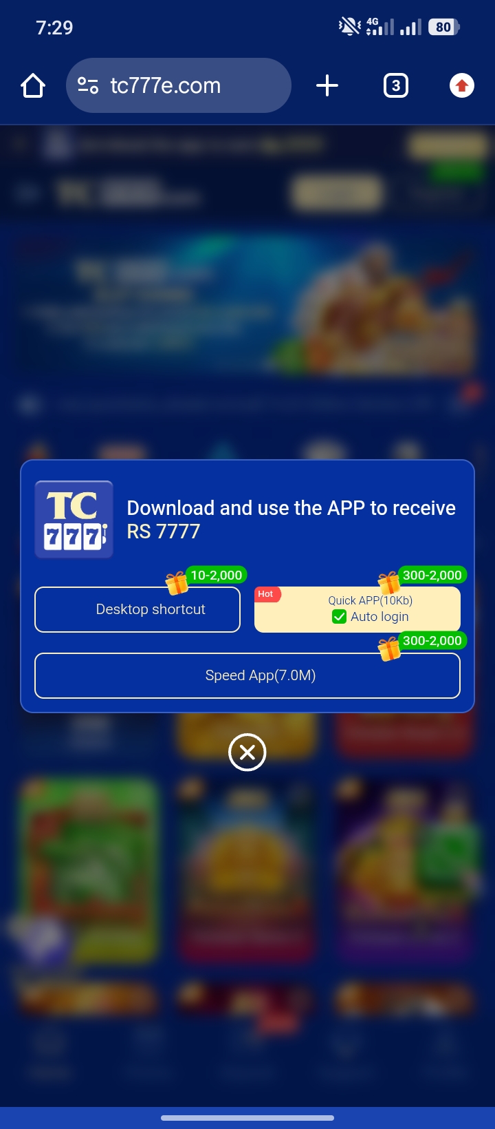 Tc777L Game